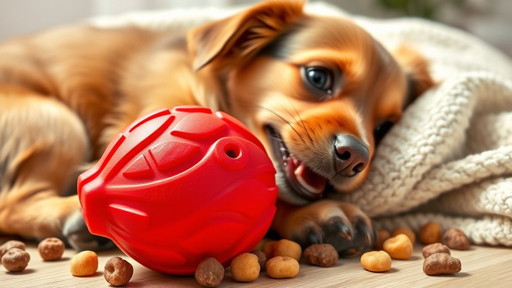 dog toy size and durability