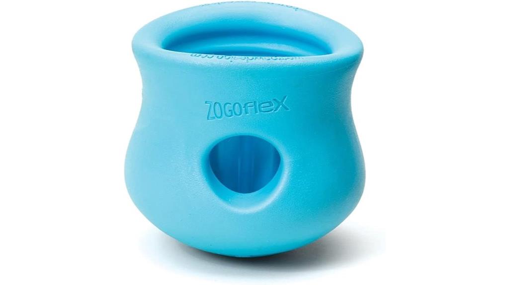 dog toy with treat dispenser