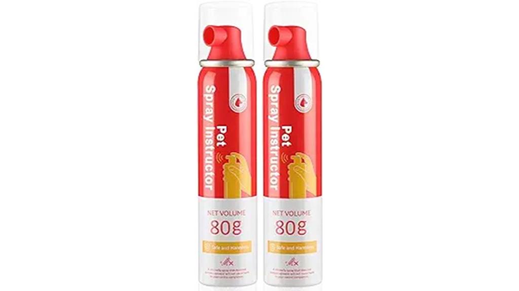 dog training spray pack