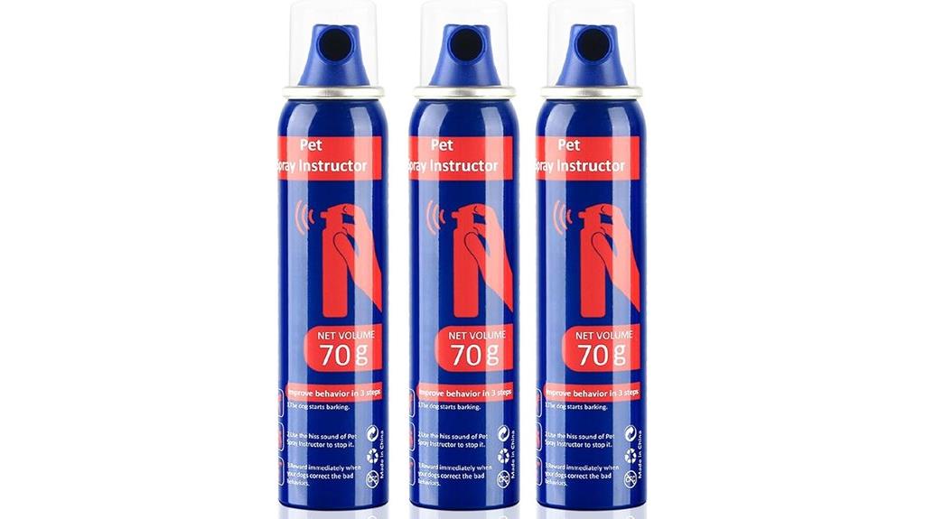 dog training spray pack