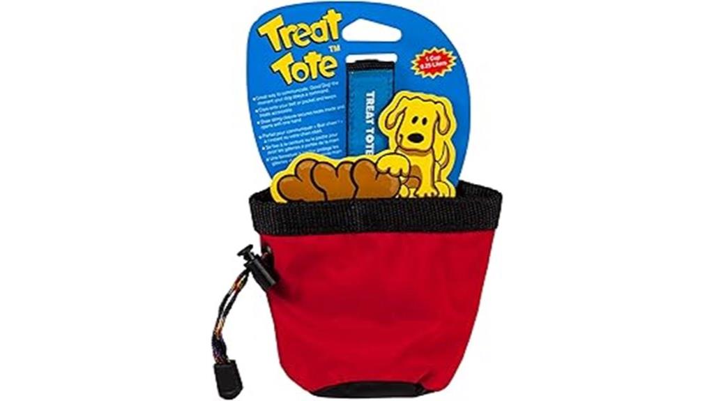 dog treat carrying pouch