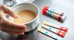dog urine test strips