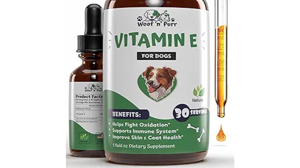 dog vitamin e supplement
