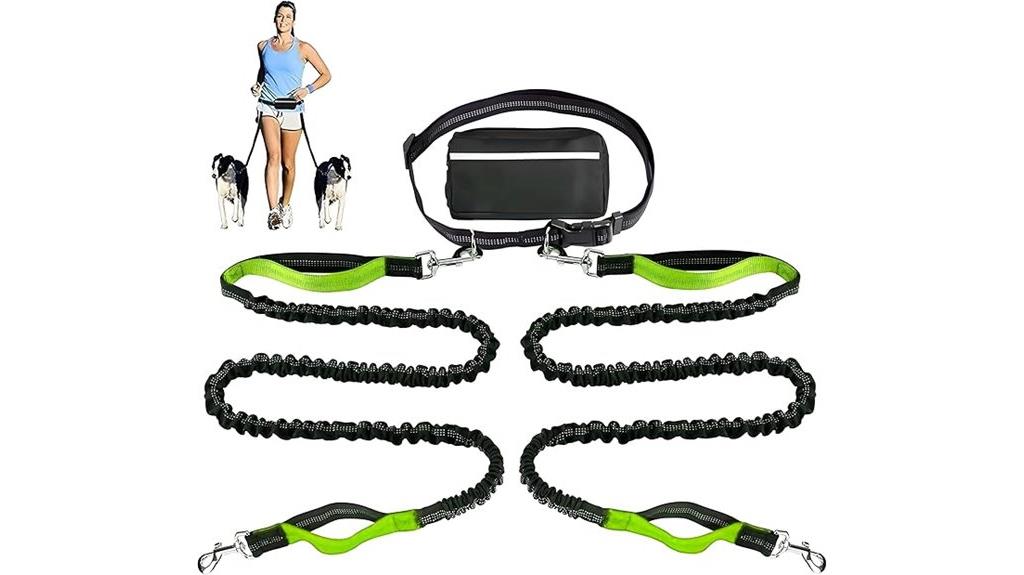 dual dog handsfree leash