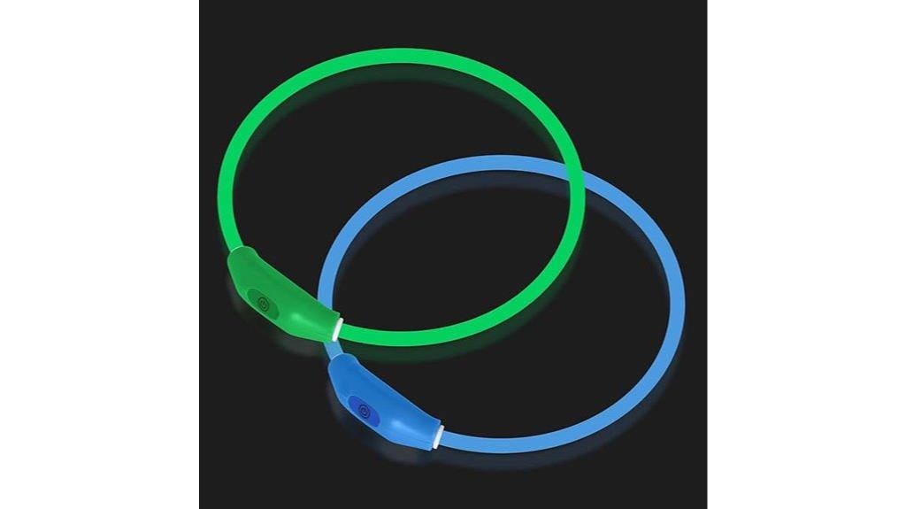 dual led dog collars