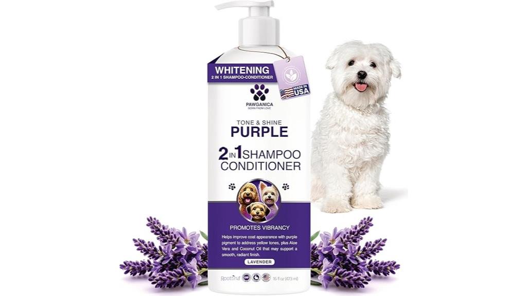 dual purpose dog shampoo