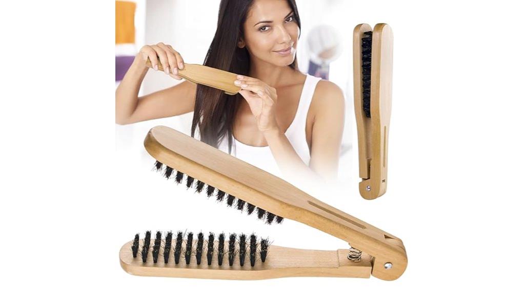 dual sided smoothing brush