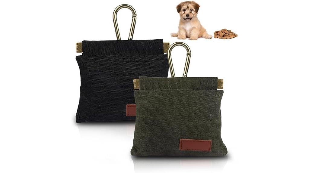 dual treat pouches for dogs