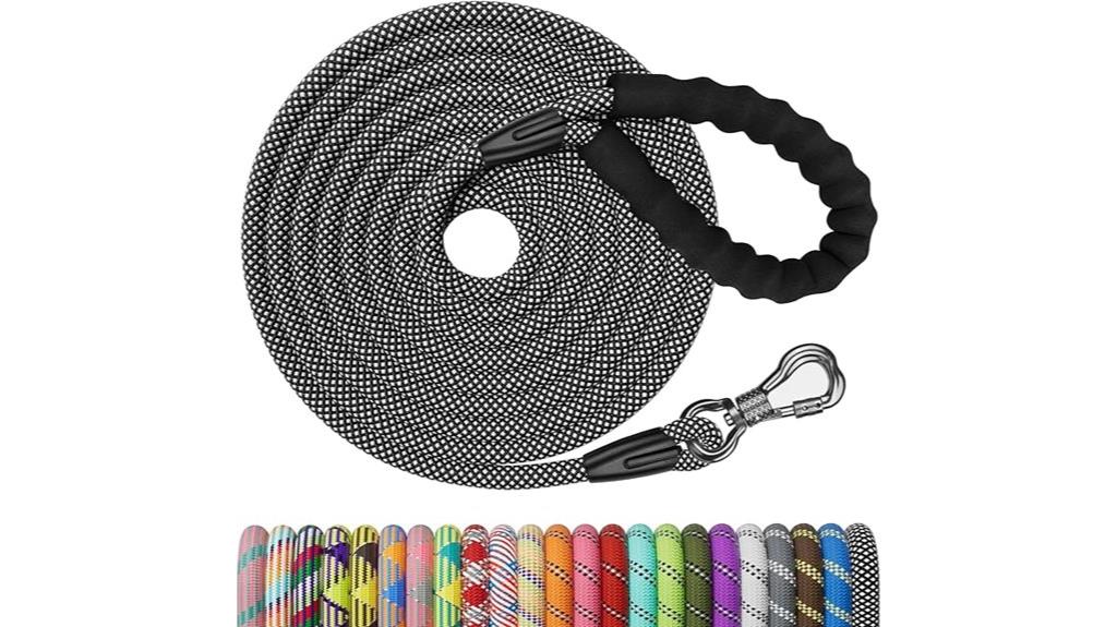 durable padded swivel leash