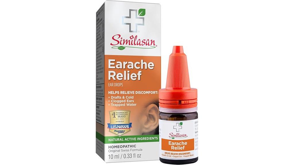 earache relief ear drops