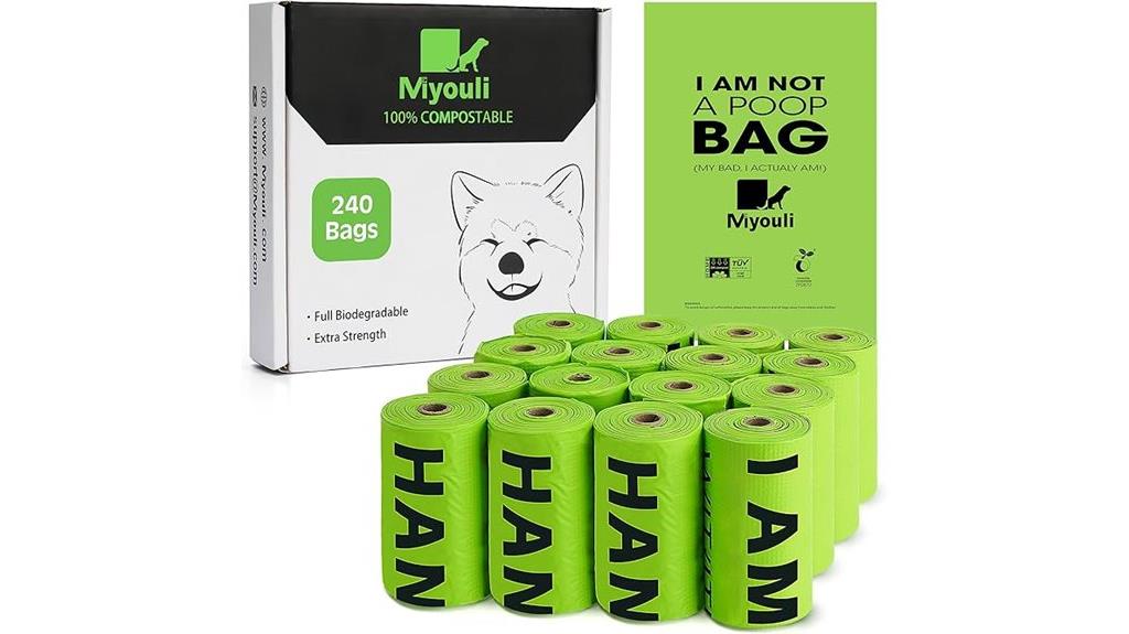 eco friendly dog waste bags