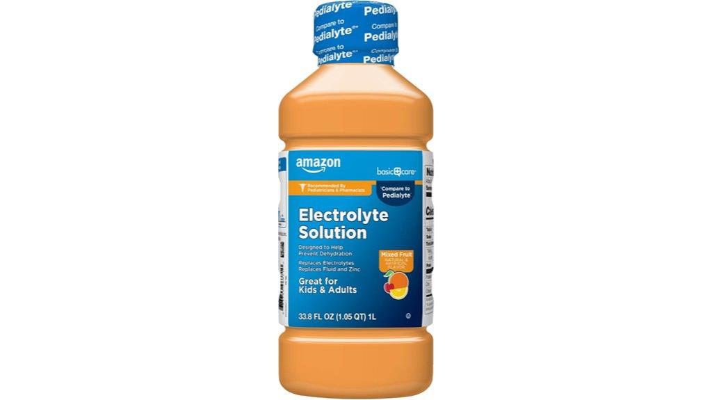 electrolyte solution 33 8 oz