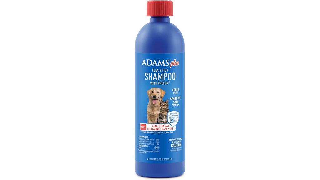 flea tick shampoo pets