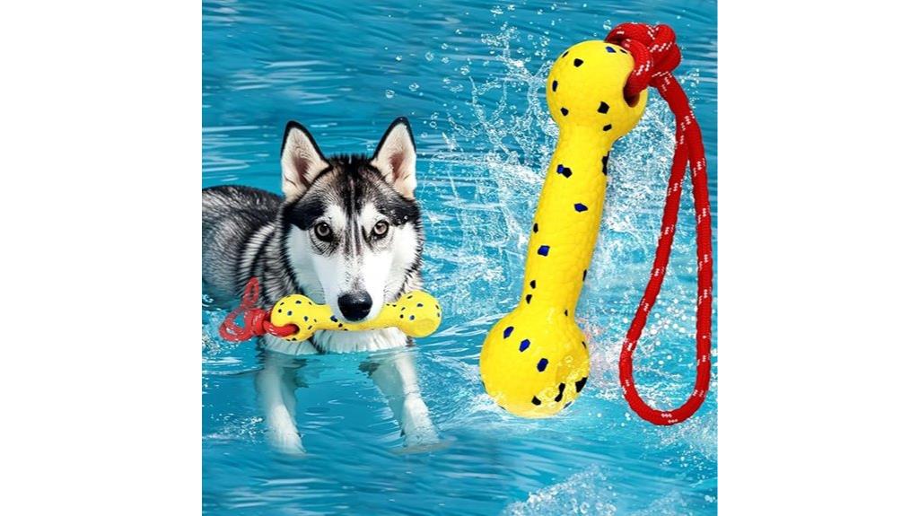 floating dog toy