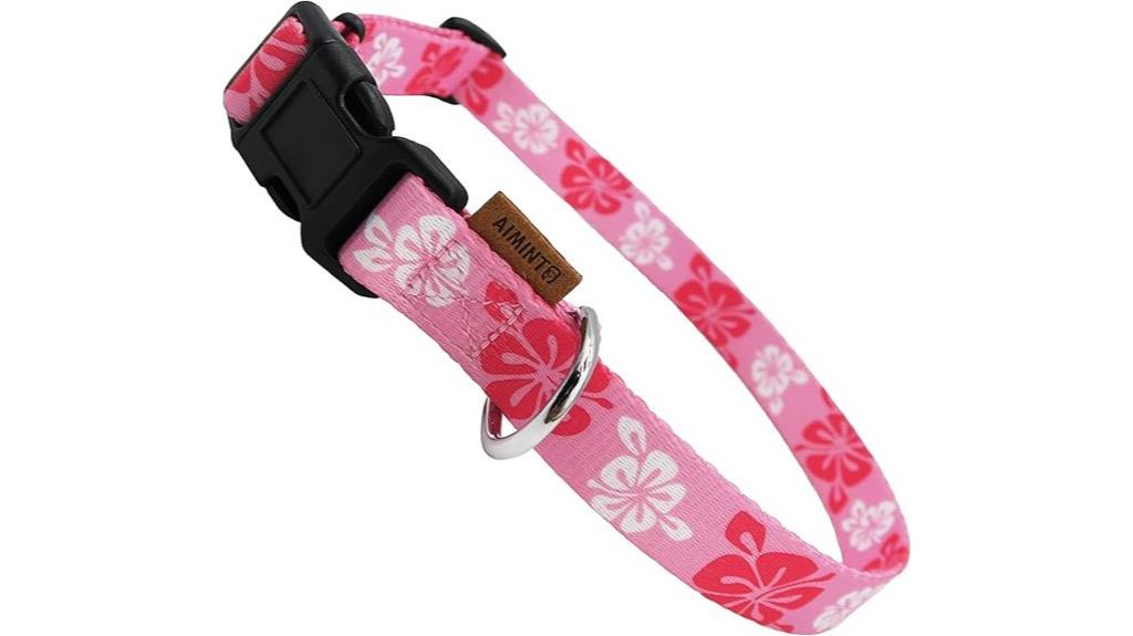 floral soft adjustable collar