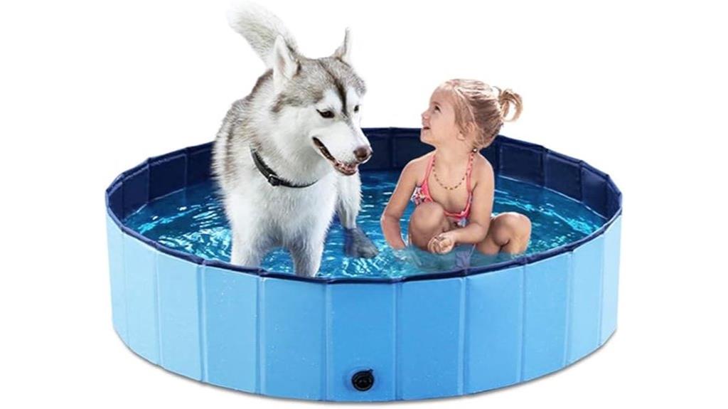 foldable dog bath pool