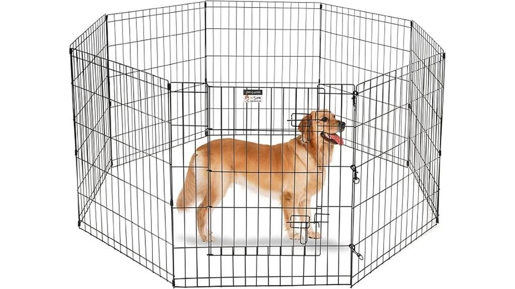 foldable metal dog pen