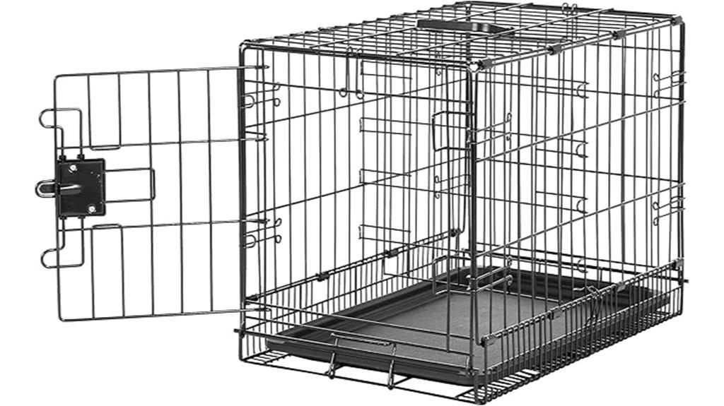 foldable metal pet crate