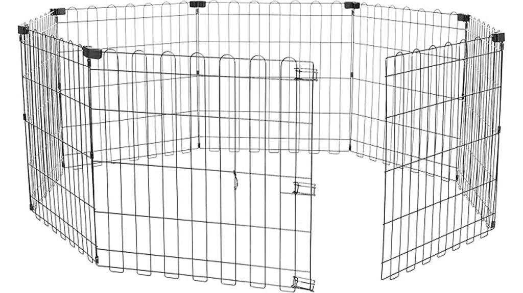 foldable octagonal dog pen