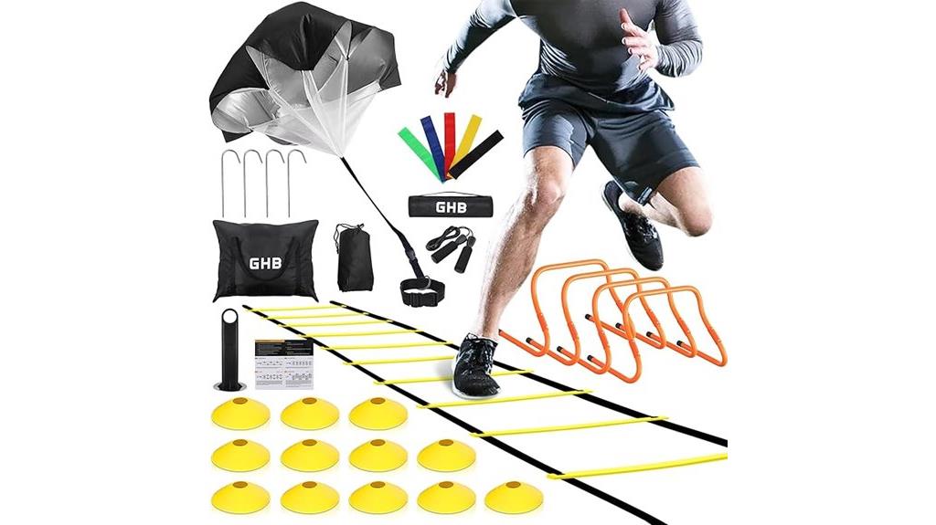 football agility training set