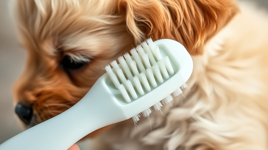 gentle easy to clean brush