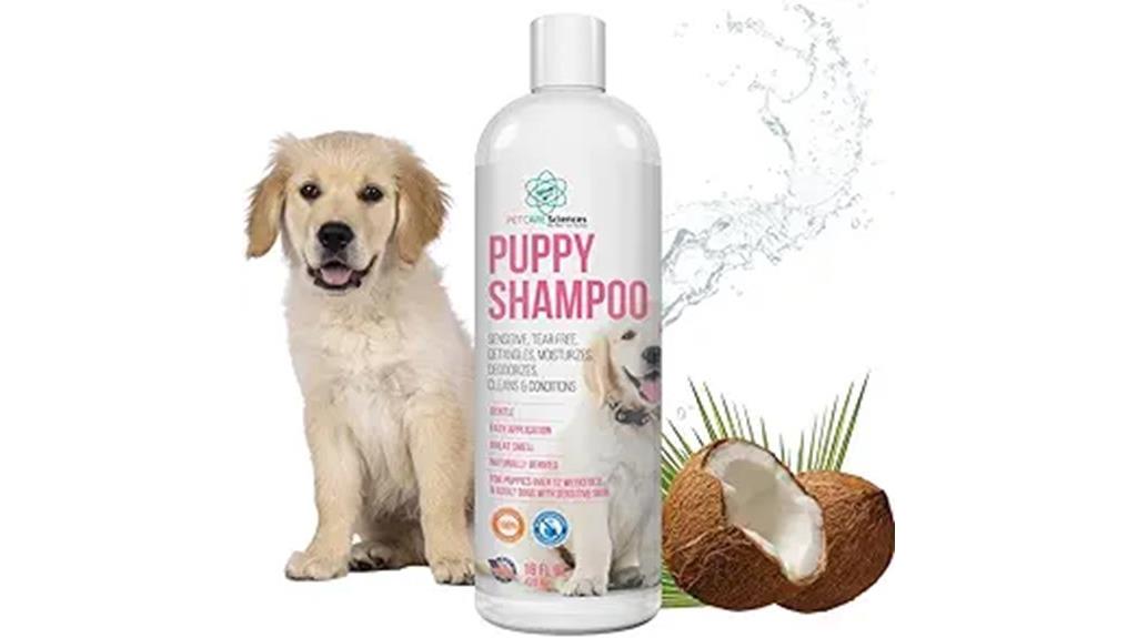 gentle tear free puppy care