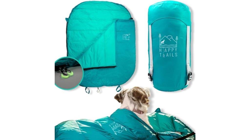 glacial blue ultralight sleeping bag