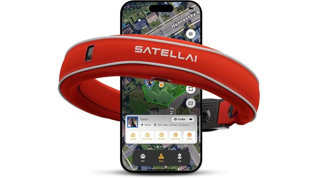gps dog collar waterproof