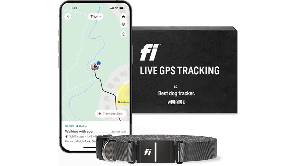 gps smart dog collar