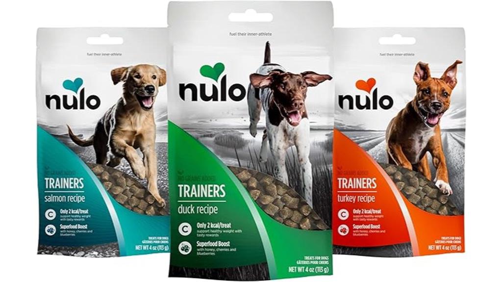 grain free dog treats pack
