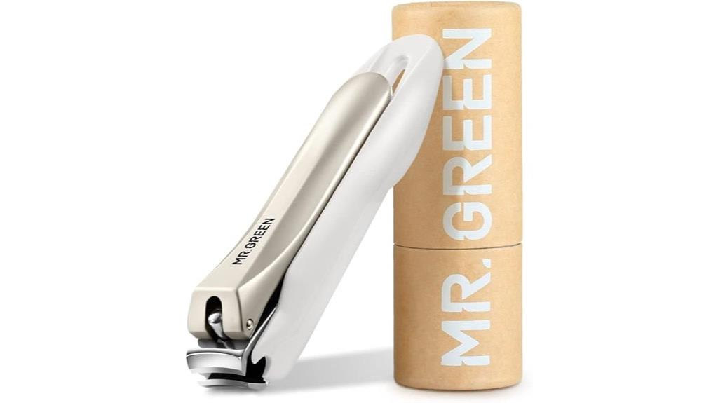 green stainless steel clippers