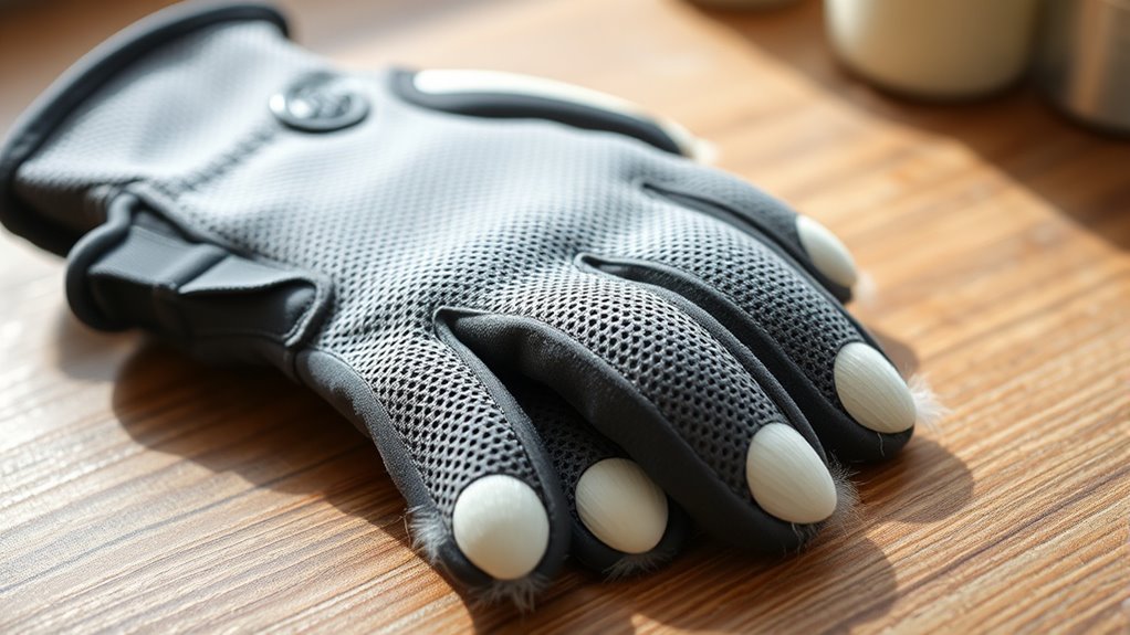 grooming glove selection criteria
