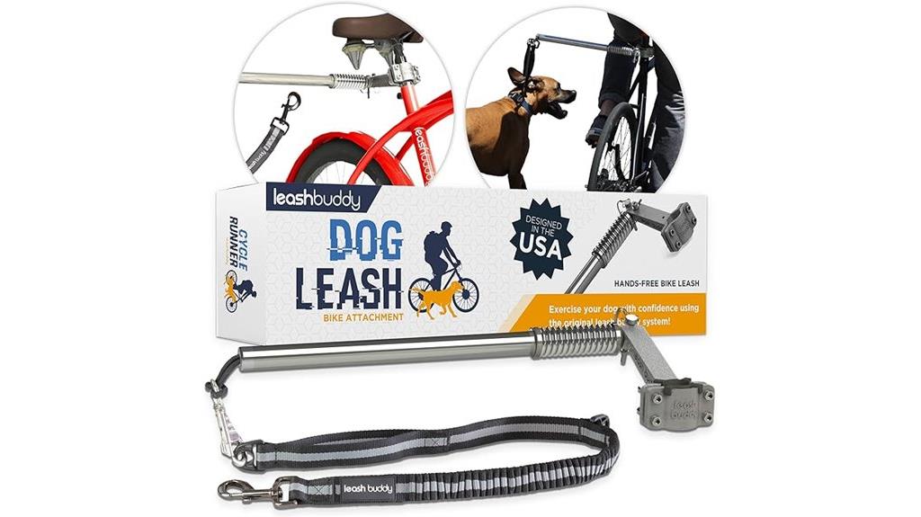 hands free dog cycling leash