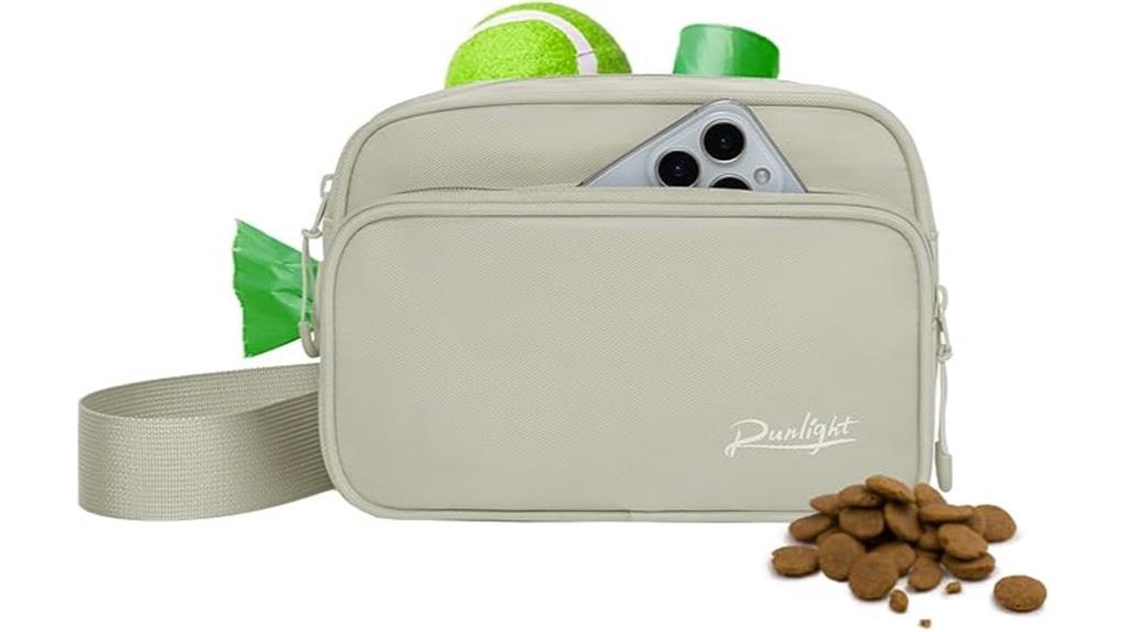 hands free dog treat carrier