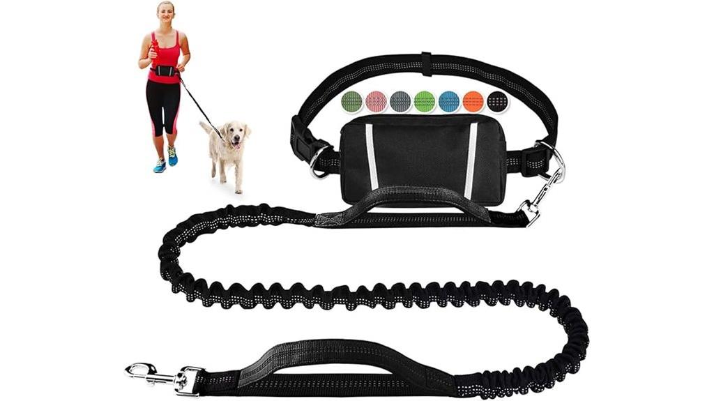 hands free running leash