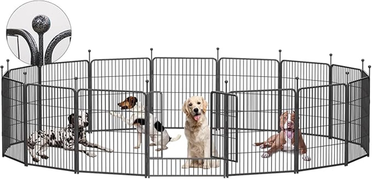 heavy duty 16 panel playpen