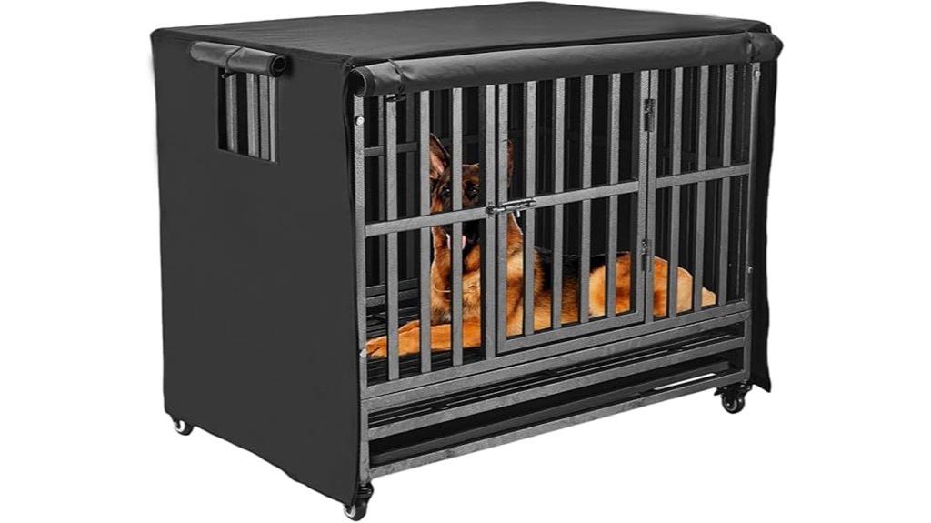 heavy duty dog crate cover