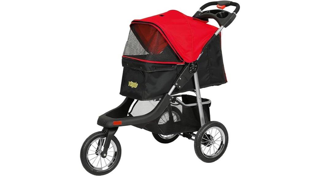 heavy duty pet stroller