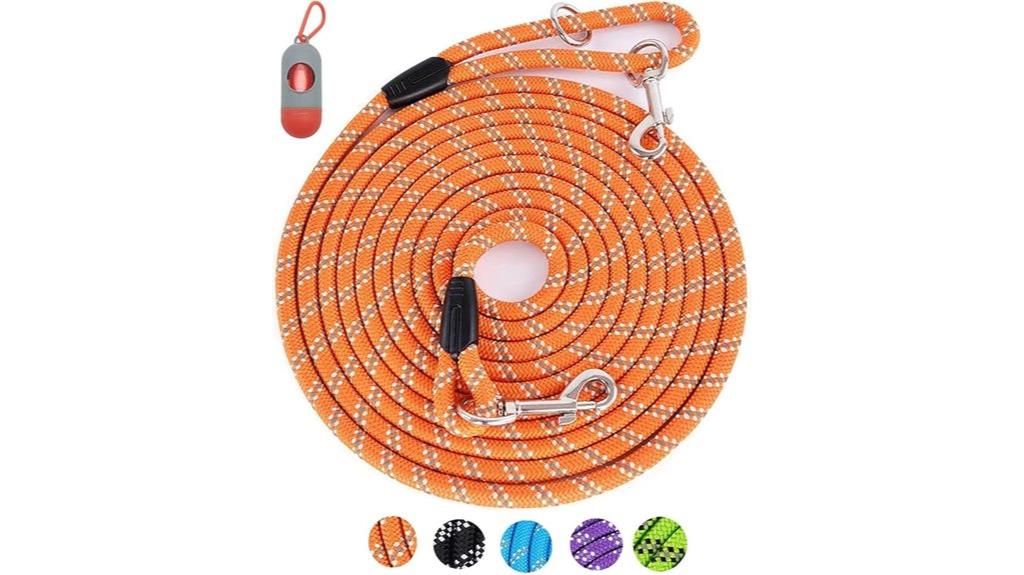 heavy duty reflective training leash