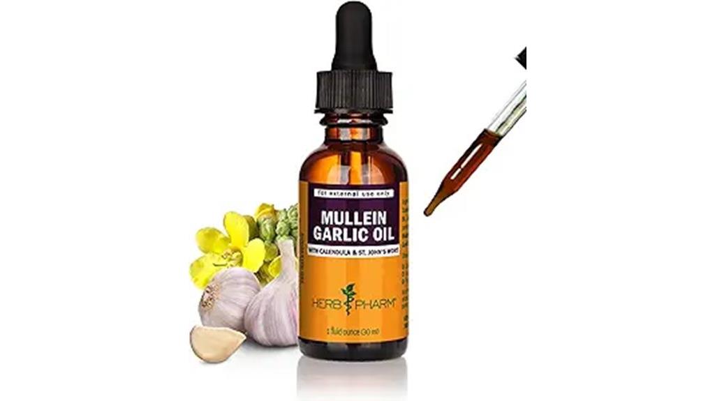 herb pharm mullein garlic oil