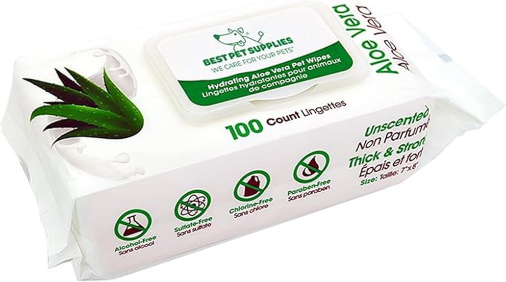 high quality dog wipes
