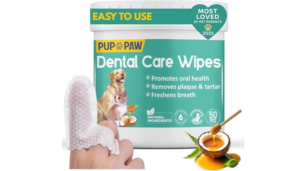 high quality pet dental wipes