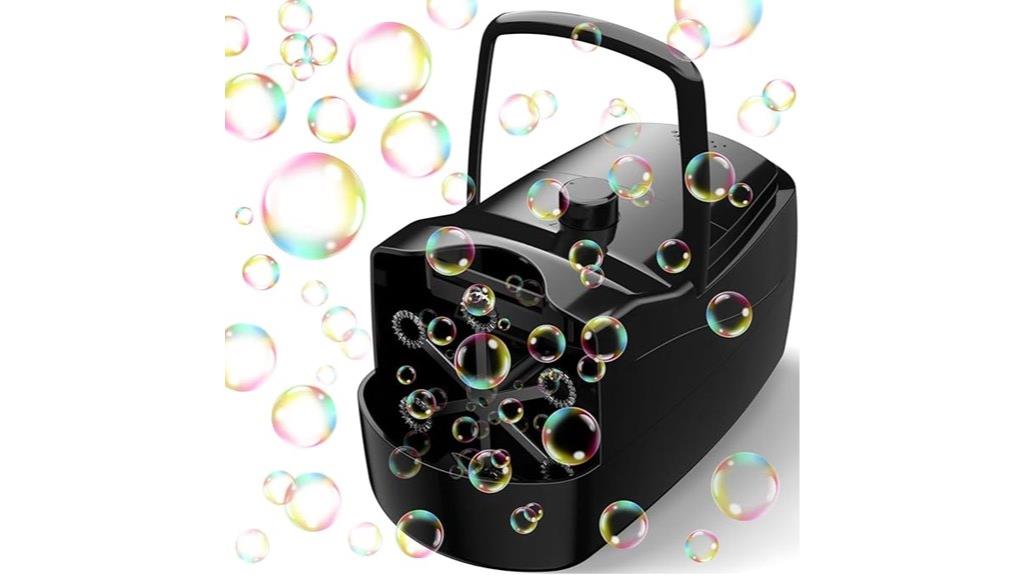 high volume bubble machine