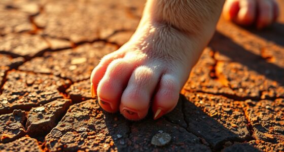 hot pavement burns puppies