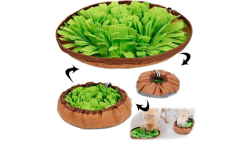 interactive pet food puzzle