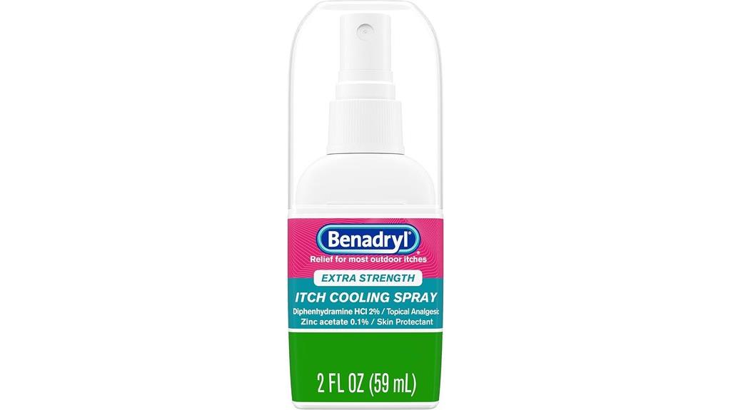 itch relief cooling spray