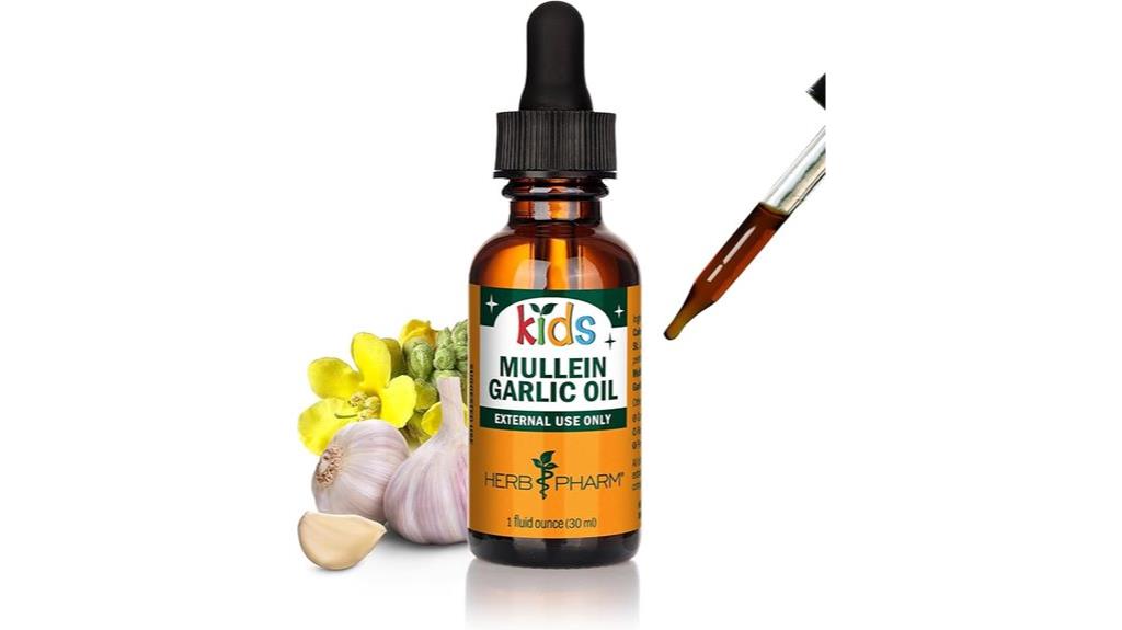 kids mullein garlic oil