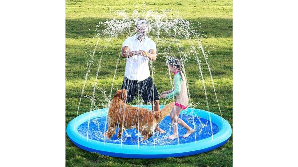 kids non slip splash pad