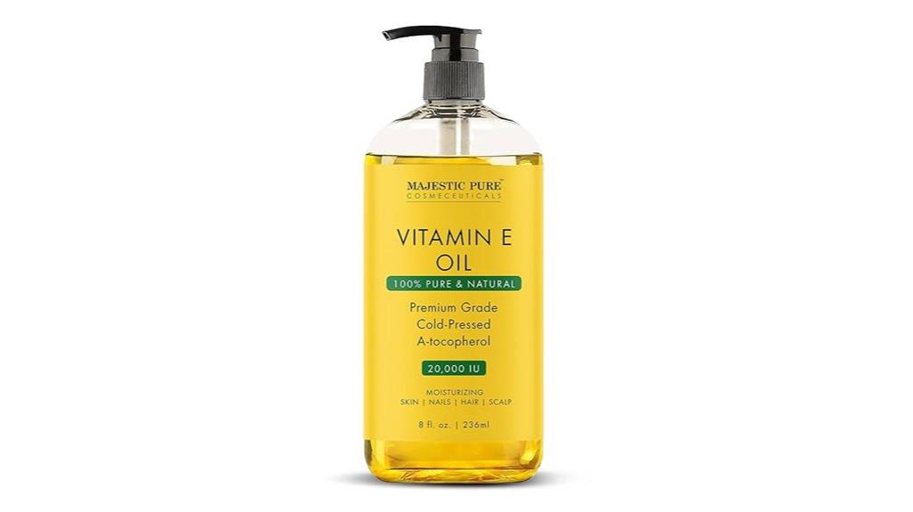 large bottle of vitamin e