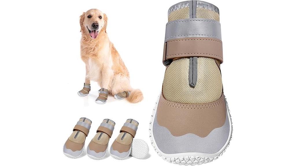 large breathable paw protectors